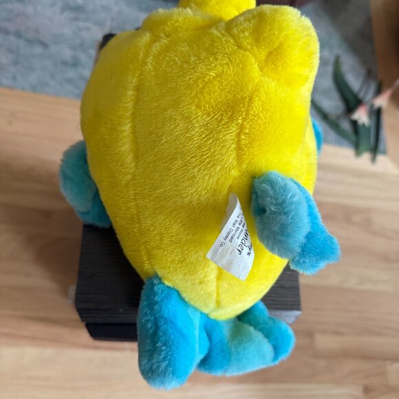 Disney Authentic Original The Little Mermaid Flounder 10" Plush Stuffed Animal - Picture 7 of 7